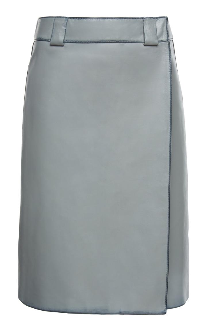 Prada Leather Skirt