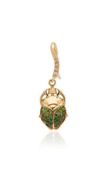 Aurlie Bidermann Single Mini Beetle Tsavorites Earring