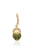 Aurlie Bidermann Single Mini Beetle Tsavorites Earring