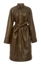Co Leather Belted Jacket