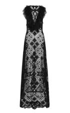 Nevenka A Black Rose Dress