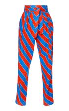 Philosophy Di Lorenzo Serafini Poplin Striped Trouser