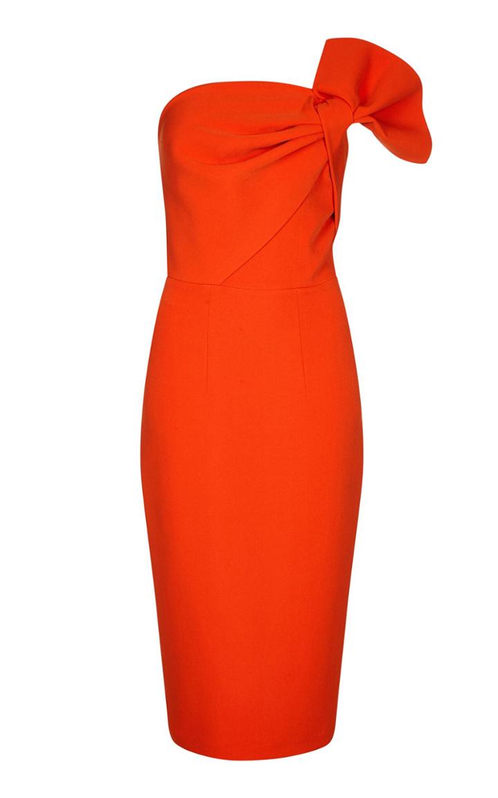 Safiyaa Revanna Strapless Dress