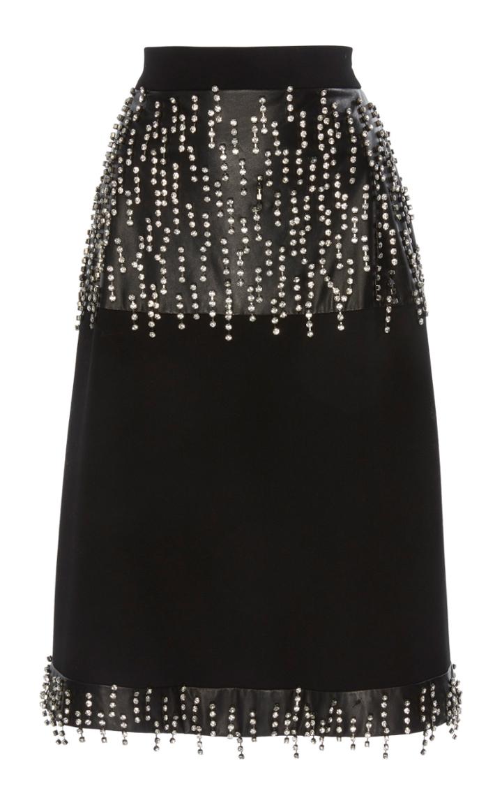 Christopher Kane Diamond Drip A-line Skirt