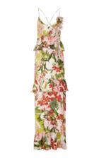 Josie Natori Maxi Dress With Corsage