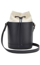 Montunas M'onogrammable Leather Bucket Bag With Gold