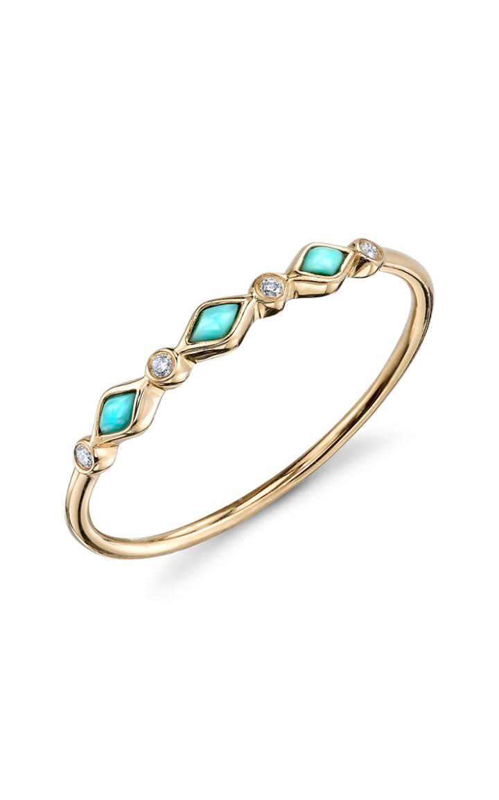 Sydney Evan Turquoise And Bezel Ring