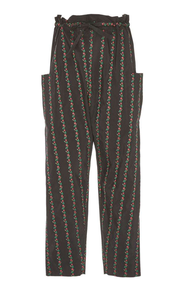 Maison Rabih Kayrouz Taffeta Pant
