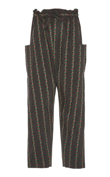 Maison Rabih Kayrouz Taffeta Pant