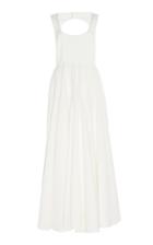 Emilia Wickstead Amal A-line Cotton Blend Dress