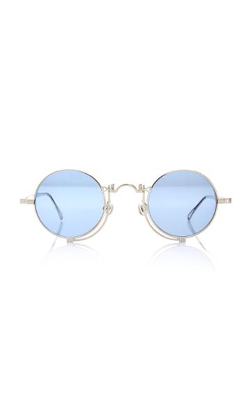 Matsuda Eyewear Round-frame Titanium Sunglasses