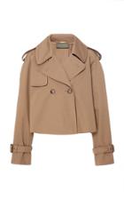 Alberta Ferretti Cropped Trench Jacket