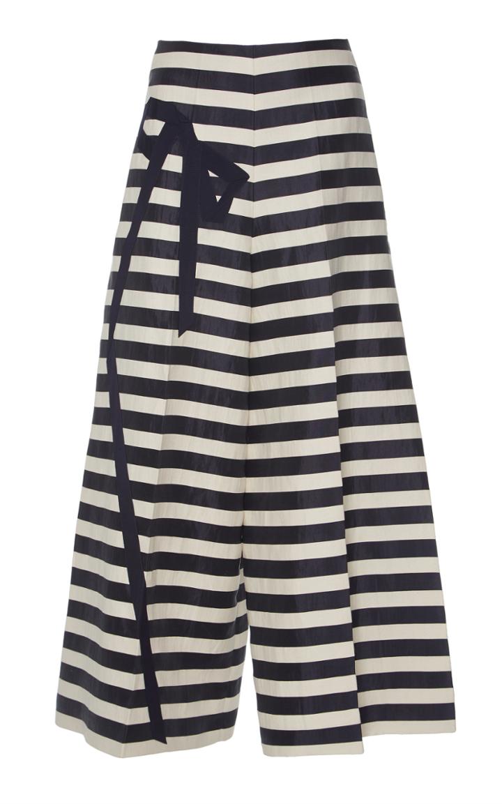 Delpozo Striped Flared Pant