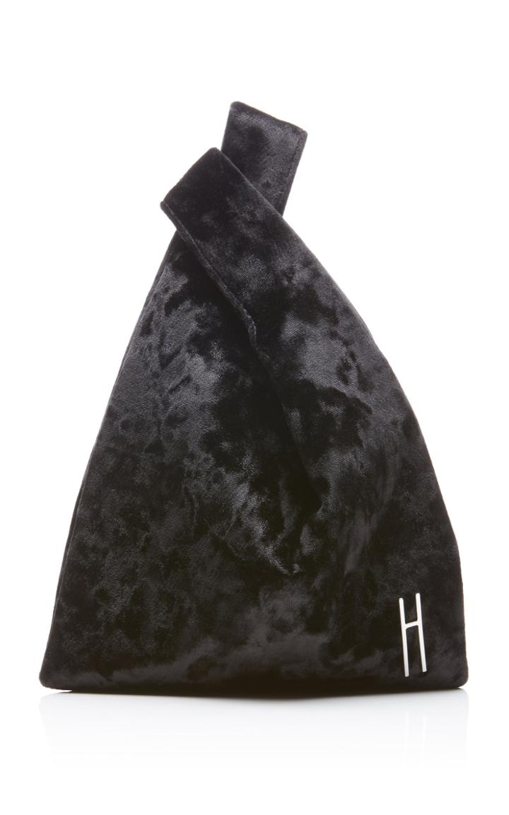Hayward Mini Crushed Velvet Shopper