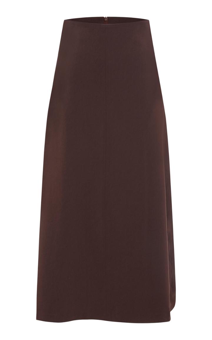 Moda Operandi Harris Tapper Hanna High-rise Suiting Twill Midi Skirt