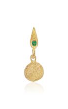Orit Elhanati String 18k Gold Emerald Single Earring