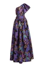 Moda Operandi Zuhair Murad Cooper Floral Jacquard Gown
