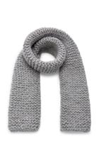 I Love Mr. Mittens Billie Oversized Crochet-knit Wool Scarf