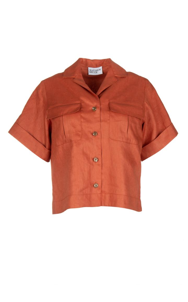 Moda Operandi Matthew Bruch Safari Linen Camp Shirt