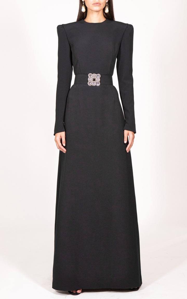Moda Operandi Andrew Gn Crepe Maxi Gown