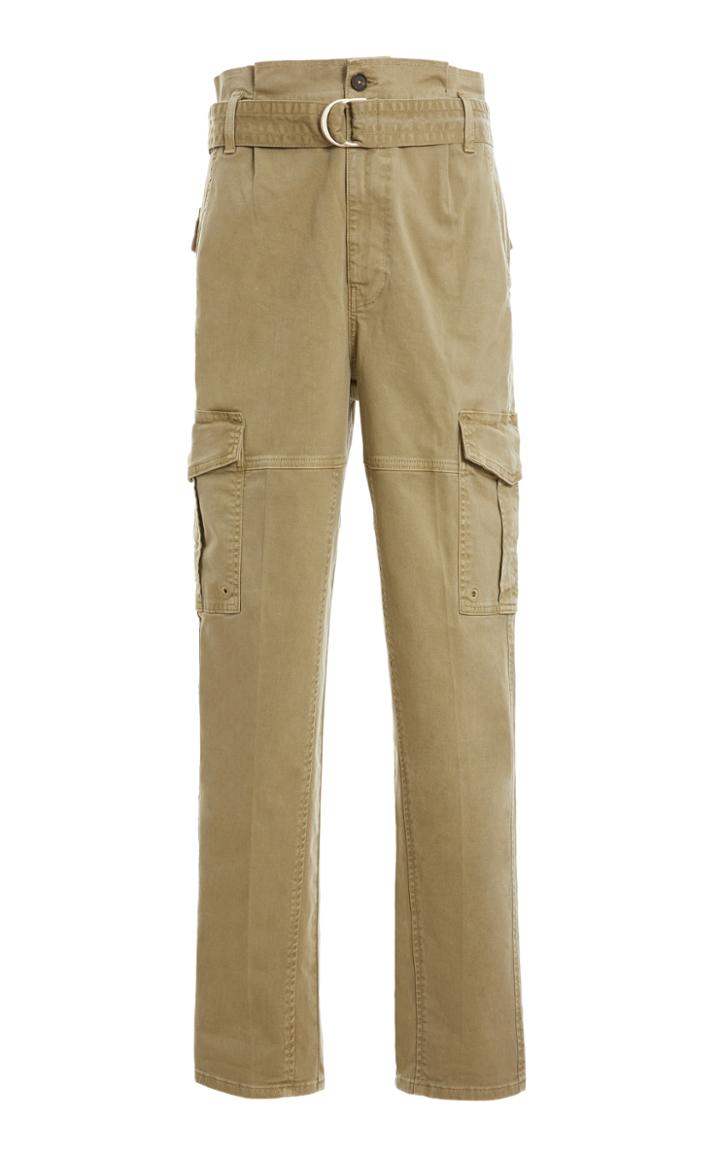 Frame Safari Belted Cotton Cargo Pants