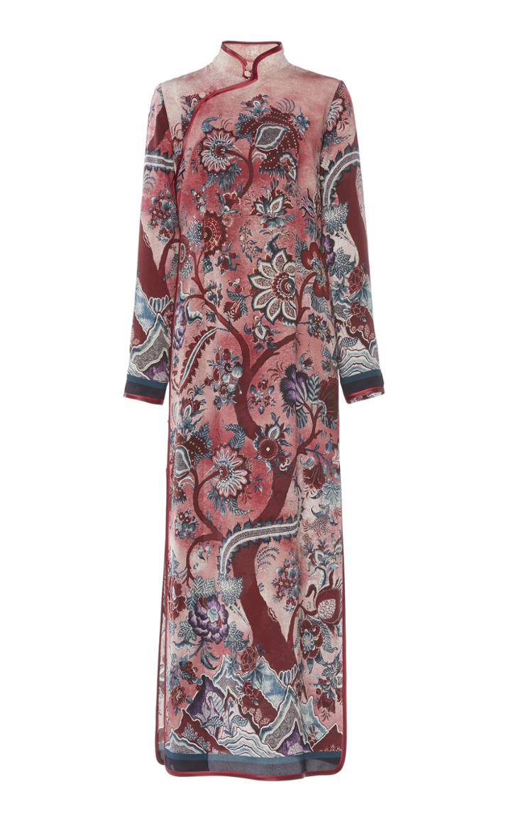 For Restless Sleepers Teseo Silk Crepe Dress