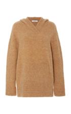Vince Oversized Wool-blend Hooded Sweatshirt Size: Xs