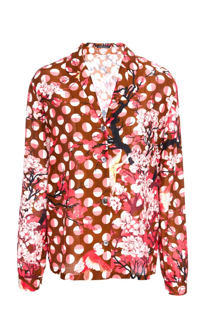 Laura Urbinati Printed Cotton Shirt