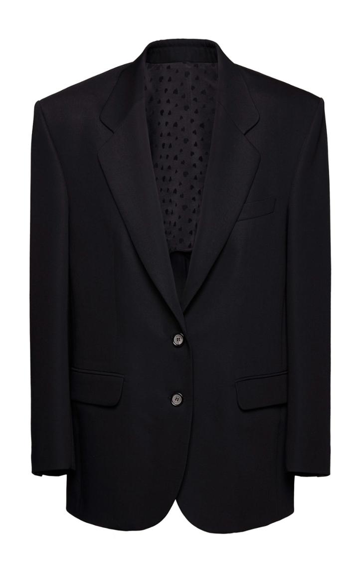 Moda Operandi Magda Butrym Oversized Wool-silk Blazer