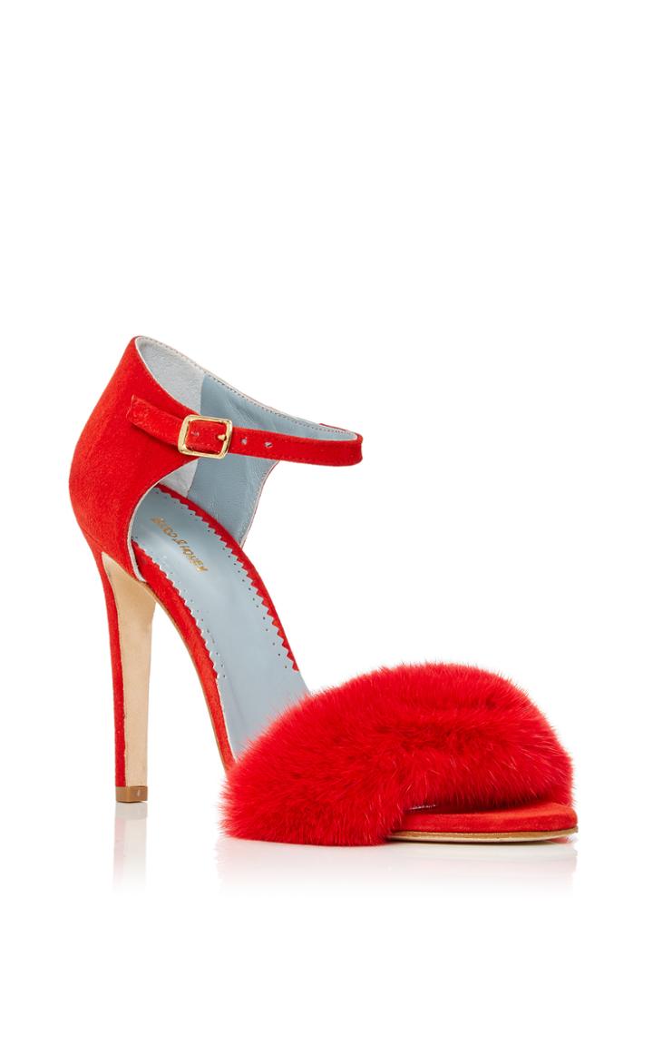 Blood & Honey Mrs. Right Fur Sandal