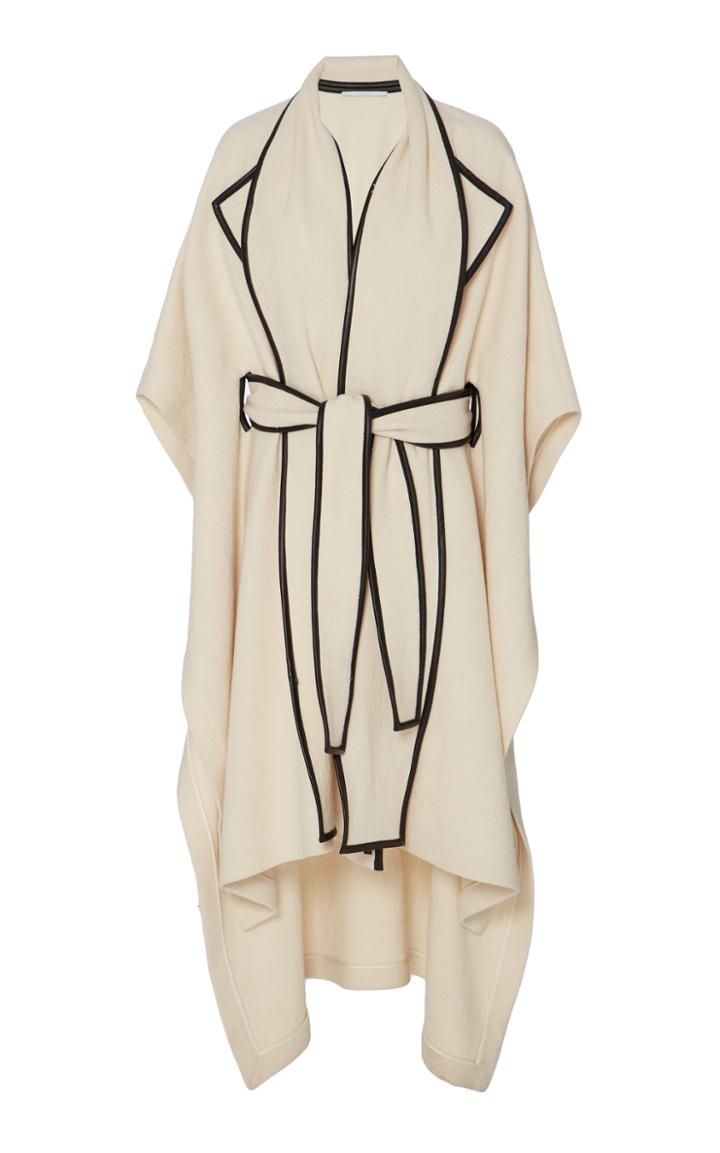 Rosetta Getty Scarf Panel Cape