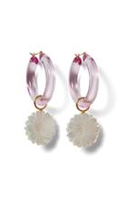 Lizzie Fortunato Spritz Pearl And Acrylic Hoops