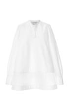 Moda Operandi Valentino Bow-embellished Cotton Mini Dress Size: 36