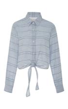 Solid & Striped Taylor Knotted Striped Shirt