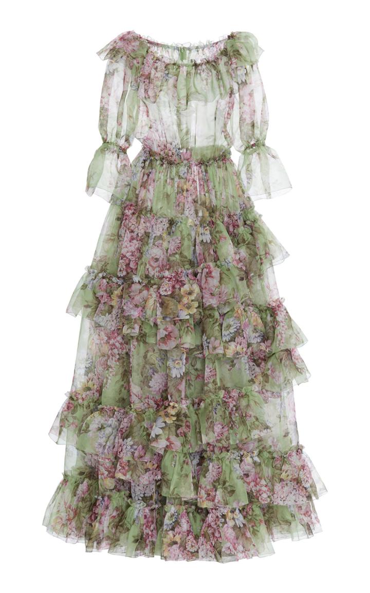 Dolce & Gabbana Floral Gown