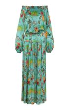 Adriana Iglesias Creek Tropical Maxi Dress