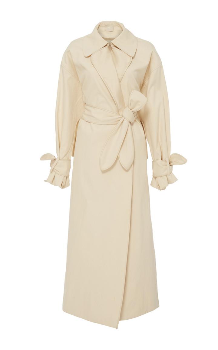 Edun Organic Canvas Trench Coat