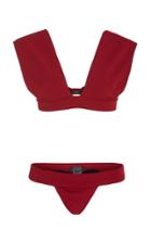 Haight V Crepe Bikini Set