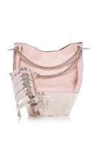 Balmain Polygon Leather Bucket Bag