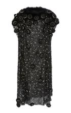 Christopher Kane 3d Flower Sequin Tunic Dress