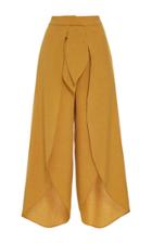 Kimhekim Voile Overlay Cropped Pants