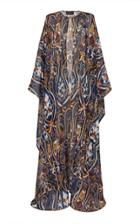 Dundas Printed Silk Caftan