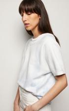 Moda Operandi Nili Lotan Ciara Tie-dyed Cotton Short-sleeve Sweatshirt