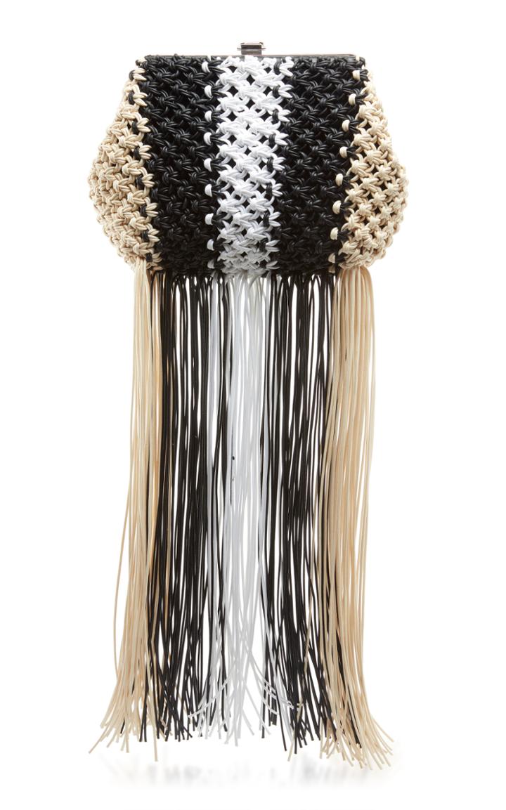 Proenza Schouler Macrame Frame Clutch