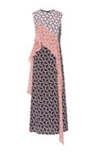 Diane Von Furstenberg Sleeveless Ruffle Dress