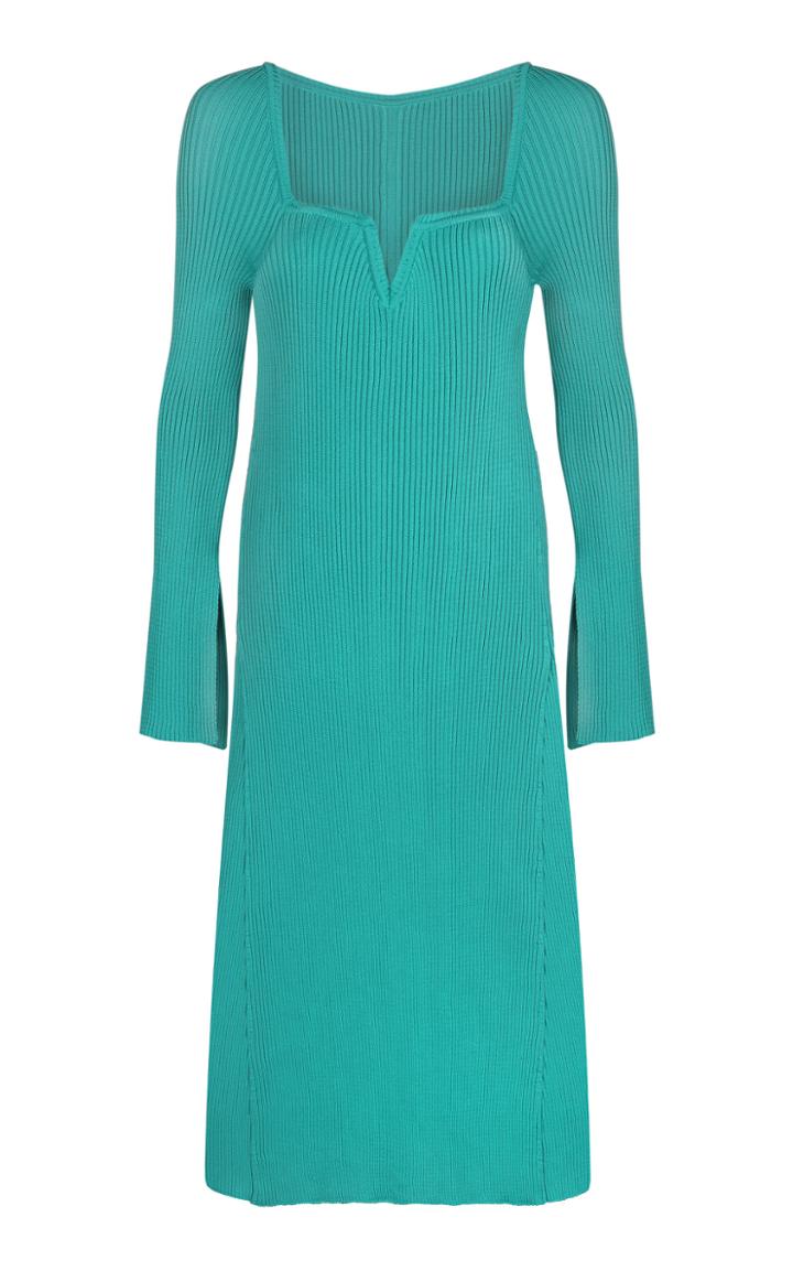 Moda Operandi Bevza Recycled Ribbed-knit Dress