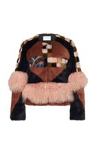 Alexis Kotto Mongolian Fur Coat