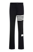 Thom Browne Striped Cotton-twill Straight-leg Pants