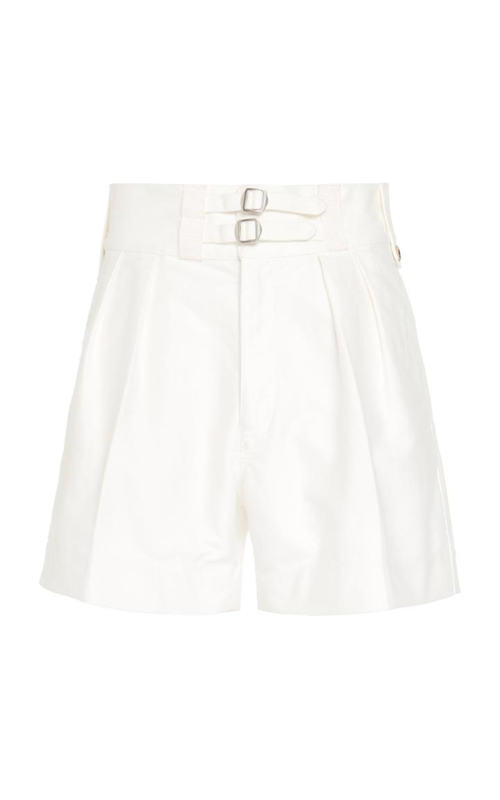 Lanvin Buckle Shorts