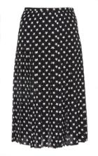 Moda Operandi Michael Kors Collection Star Crepe De Chine Skirt Size: 2